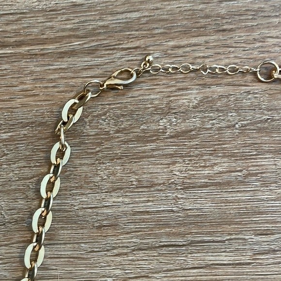 Express Gold Chain Reversible Necklace - Black & Textured - Picture 3 of 8